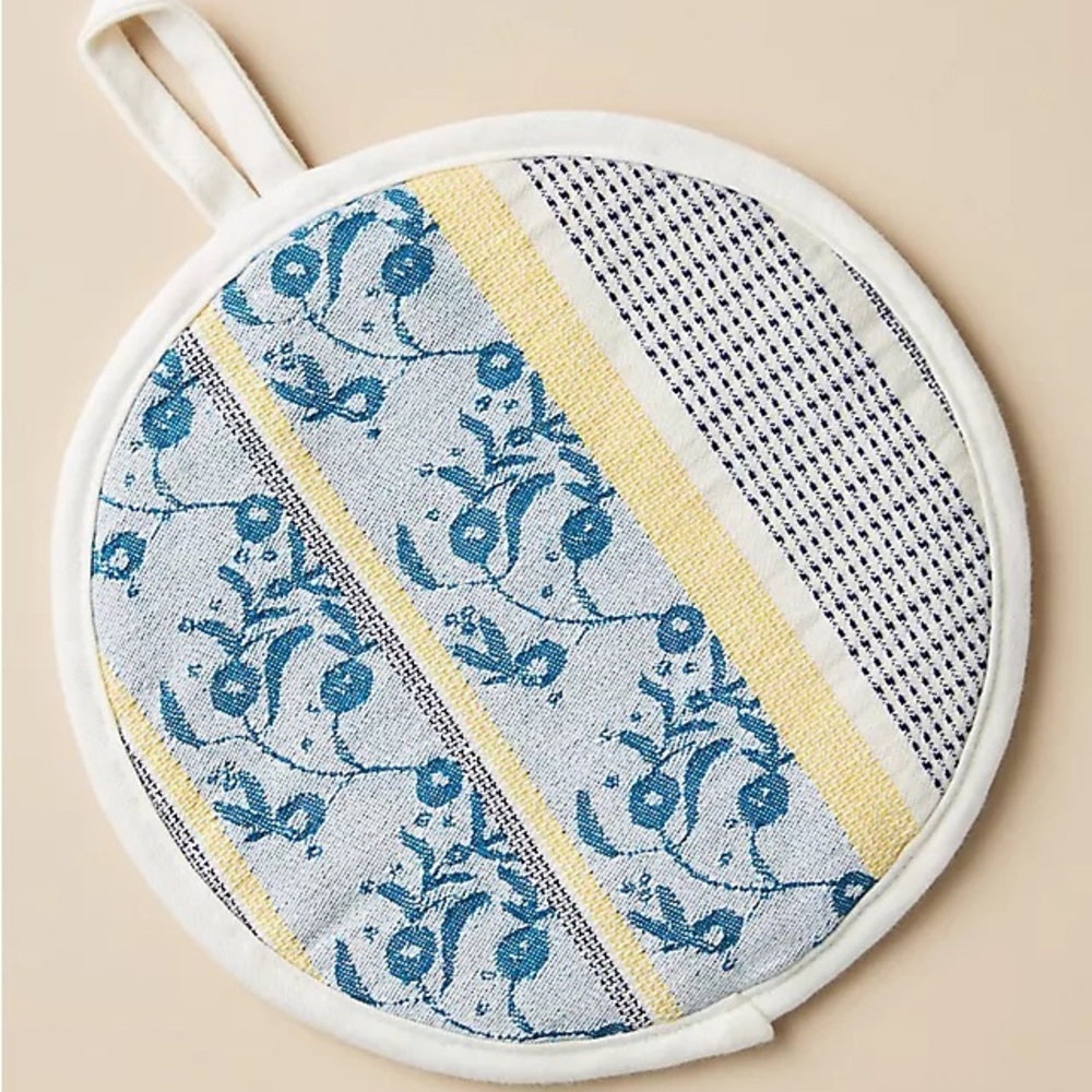 NWT Pair of Anthro Mediterranean Potholders (Set of 2)